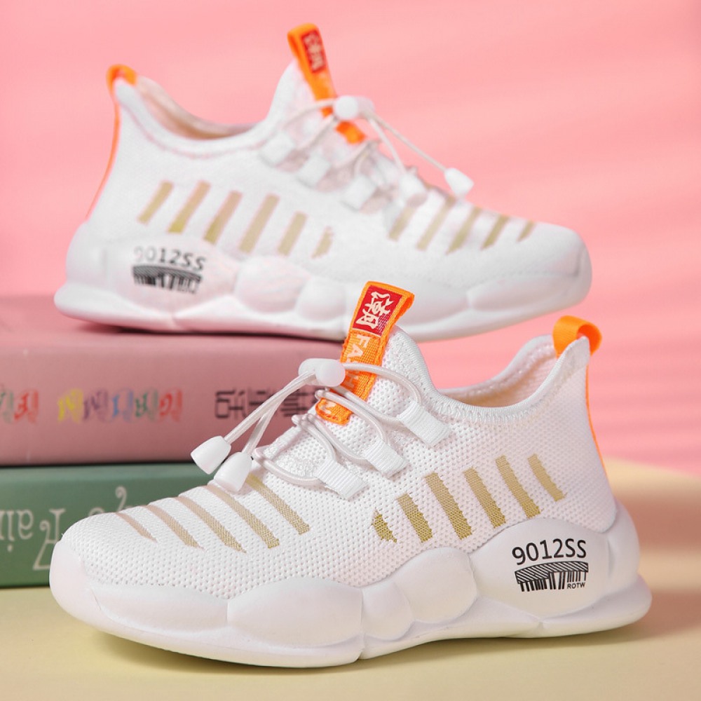 Summer New Children's Single Mesh Hollow Breathable Sneakers